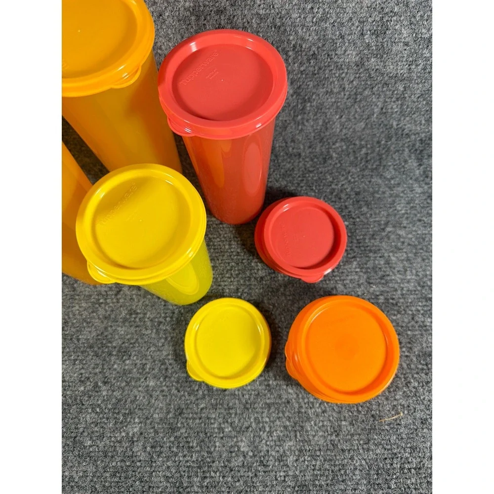 Tupperware stackable tumblers